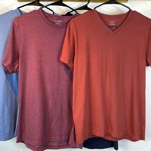 Men's J.Crew 4 -Tee Collection, Like New Condition, Most were never worn.
